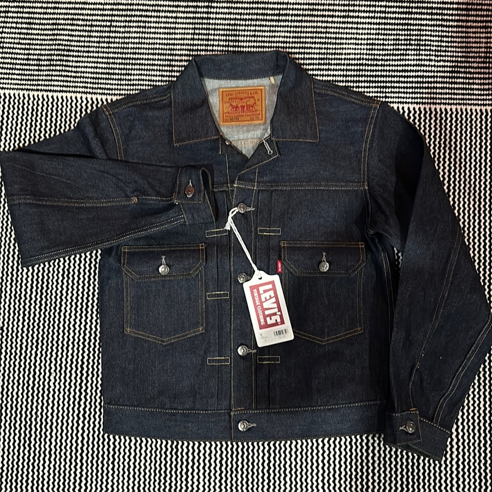 LVC type 2 jacket raw selvage denim made in Japan. Sold out everywhere!